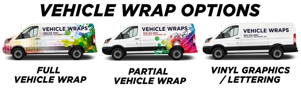 North Palm Beach Vehicle Wraps vehicle wrap options